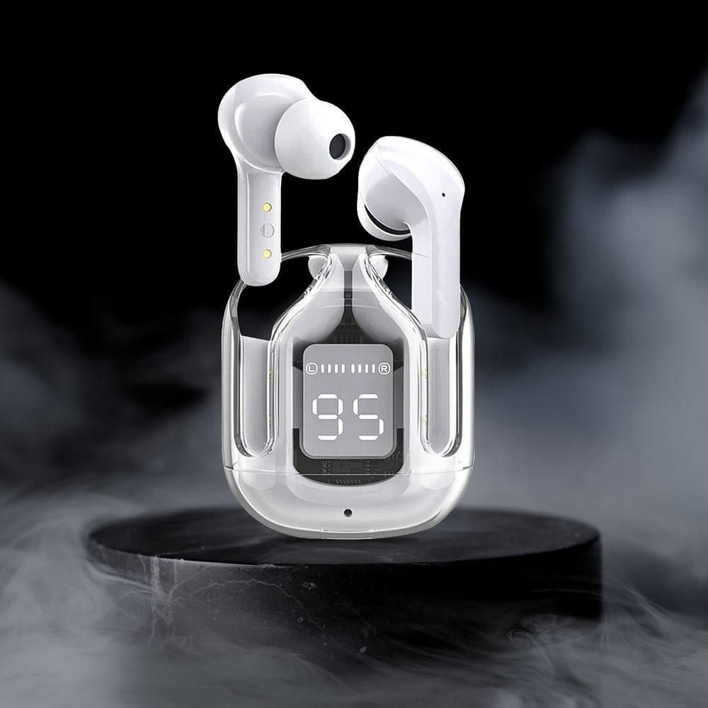 Premium Transparent Wireless Earbuds – Style Meets Performance!