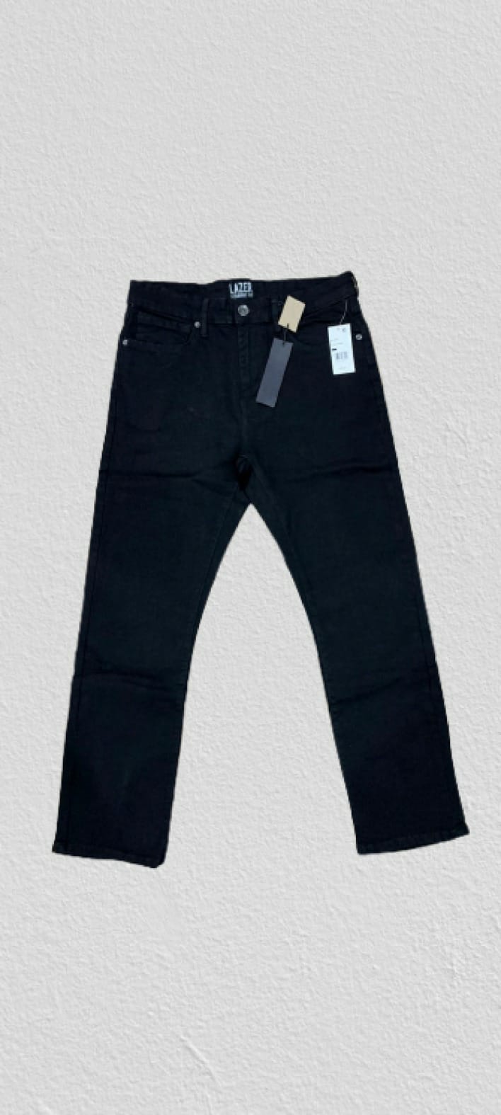 Premium Black Slim-Fit Denim Jeans for Men – Stylish & Comfortable