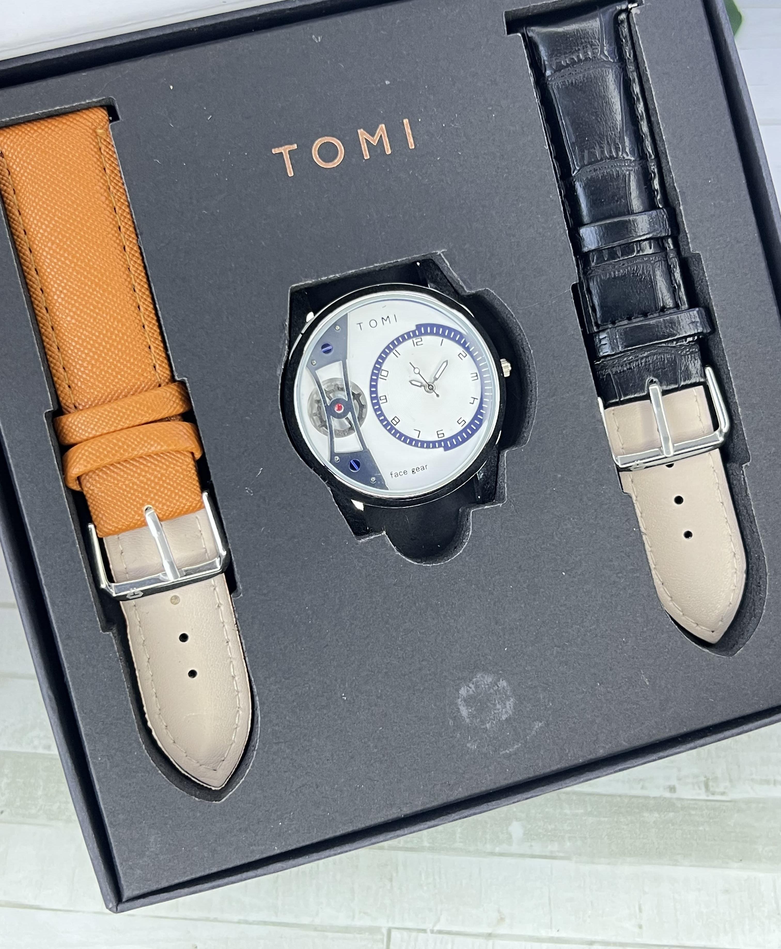 TOMI Premium Watch Set – Stylish & Versatile Timepiece