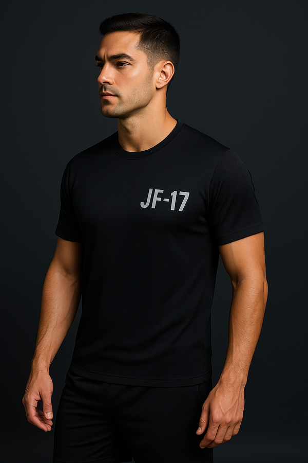 JF-17 Fighter Jet Graphic T-Shirt – Bold Military Streetwear
